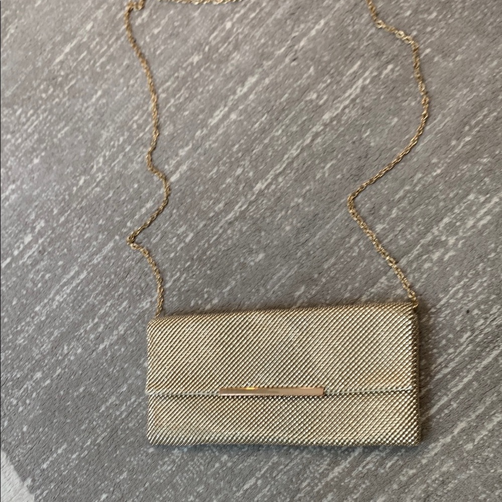I•N•C Gold Elegant Purse